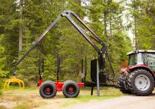 Gru per autocarro per legname MOWI P40