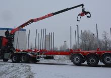 Gru per autocarro per legname Cranab TZ 18.2 NHY 5+4