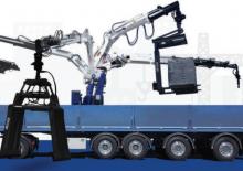 Gru per autocarro su slitta Kennis R-30/75-3