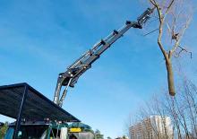 Gru per autocarro su slitta Hiab XS 288 E-5 HIPRO CD