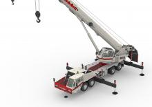 Gru telesc. montata su camion Link-Belt HTT-86110