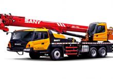 Gru telesc. montata su camion Sany STC300