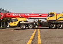 Gru telesc. montata su camion Sany STC600S