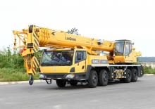 Gru telesc. montata su camion Liugong TC500