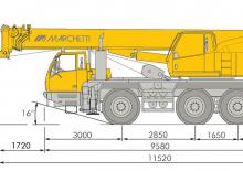 Gru fuoristrada Marchetti MG 60.3-2