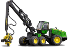Harvester forestali John Deere 1270 E IT4