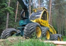 Harvester forestali HSM 405 H2 L 8WD