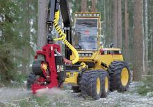 Harvester forestali Caterpillar 550