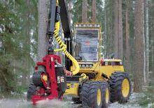 Harvester forestali Caterpillar 570