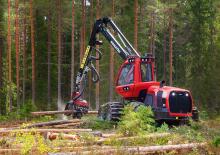 Harvester forestali Komatsu 911