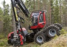Harvester forestali Komatsu 911