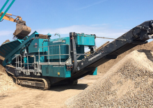 Impianti di riciclaggio calcinacci Powerscreen 1000E MAXTRAK