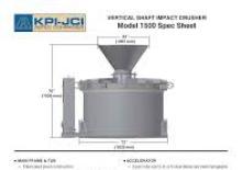 Impianti di riciclaggio calcinacci KPI-JCI 1500EV
