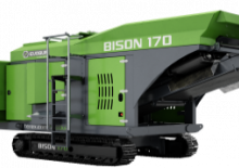 Impianti di riciclaggio calcinacci EvoQuip Bison 170
