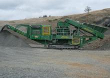 Impianti di riciclaggio calcinacci McCloskey C44