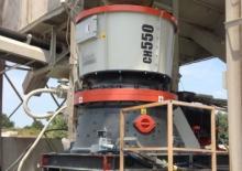 Impianti di riciclaggio calcinacci Sandvik CH550