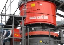 Impianti di riciclaggio calcinacci Sandvik CH660