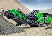 Impianti di riciclaggio calcinacci EvoQuip Cobra 230R