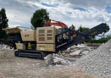 Impianti di riciclaggio calcinacci REV GCV 100 N/V