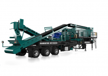 Impianti di riciclaggio calcinacci Powerscreen Gladiator MT1150SR