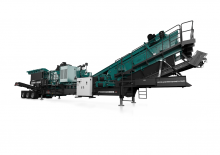 Impianti di riciclaggio calcinacci Powerscreen Gladiator TP320SR