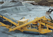 Impianti di riciclaggio calcinacci Keestrack H6e