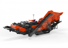 Impianti di riciclaggio calcinacci Finlay I-120RS Electric