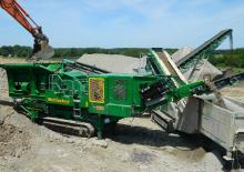 Impianti di riciclaggio calcinacci McCloskey I44v3