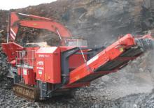 Impianti di riciclaggio calcinacci Terex-Finlay J 1175