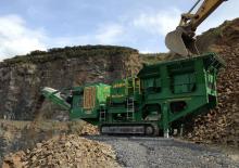 Impianti di riciclaggio calcinacci McCloskey J40