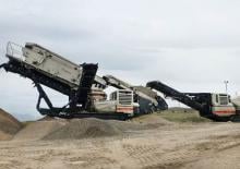 Impianti di riciclaggio calcinacci Metso Lokotrack LT 106