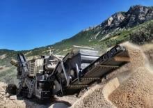 Impianti di riciclaggio calcinacci Metso Lokotrack LT 1213 S