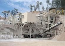 Impianti di riciclaggio calcinacci Metso Lokotrack LT 1620 E