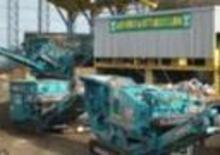Impianti di riciclaggio calcinacci Powerscreen Metrotrak