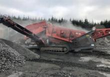 Impianti di riciclaggio calcinacci Sandvik QH 340