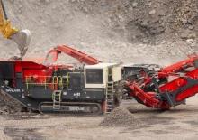 Impianti di riciclaggio calcinacci Sandvik QI442