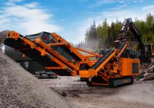 Impianti di riciclaggio calcinacci Rockster R1100DS 
