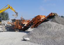 Impianti di riciclaggio calcinacci Rockster R700S 