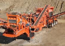 Impianti di riciclaggio calcinacci Eagle Crusher Rapid-Deploy 