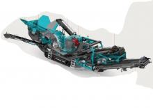 Impianti di riciclaggio calcinacci Powerscreen Trakpactor 320 SR
