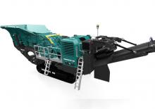 Impianti di riciclaggio calcinacci Powerscreen Trakpactor 480