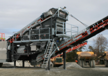Impianti di riciclaggio calcinacci Sandvik UH640E