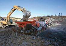 Impianti di riciclaggio calcinacci Sandvik UJ 440 E