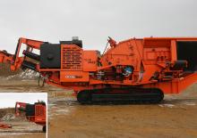 Impianti di riciclaggio calcinacci Eagle Crusher UltraTraxx 