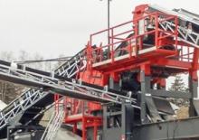 Impianti di riciclaggio calcinacci Sandvik US440E