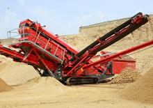 Impianti mobili di setacciatura Terex-Finlay 674