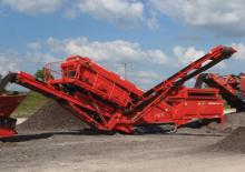 Impianti mobili di setacciatura Terex-Finlay 683