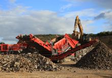 Impianti mobili di setacciatura Terex-Finlay 873+