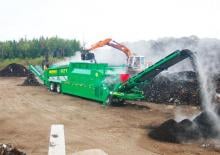 Impianti mobili di setacciatura con tamburo McCloskey 621RE