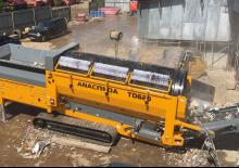 Impianti mobili di setacciatura con tamburo Anaconda TD620